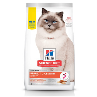 『DO & KAI ★ 寵物日常』Hills 希爾思 成貓7歲以上 完美消化1.58kg雞肉、大麥及全燕麥特調 貓飼料