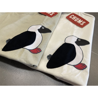 [札貨店] CHUMS 美國企鵝 圓領短T 鰹鳥 booby 立體翅膀 衣角小標 單面logo S M L XL