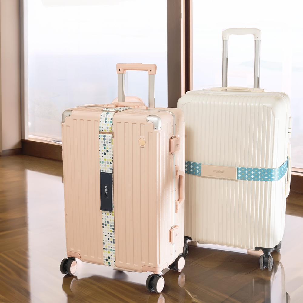 【ergomi】行李束帶｜多色款｜可調節長度｜不限尺寸｜防丟｜行李箱束帶｜行李綁帶｜行李箱綁帶