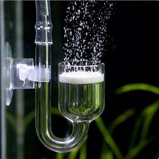 多彩 雲水族⛅UP雅柏 ( 小圓管 玻璃 細化器 ) D-521 二氧化碳 CO2 霧化器 細化 溶解器 計泡器 止逆閥