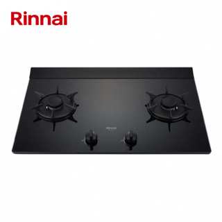Rinnai 林內 RB-L2710G(B)檯面式彩焱二口爐-NG1/LPG(限北北基地區購買)