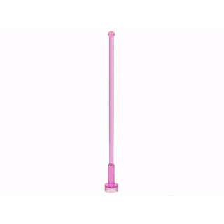 【金磚屋】2569TDPK2 LEGO 樂高零件 Trans-Dark Pink?Antenna Whip 8H