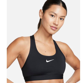 . NIKE W SWSH MED BRA DX6822 010 運動內衣 不可拆襯墊 中度支撐