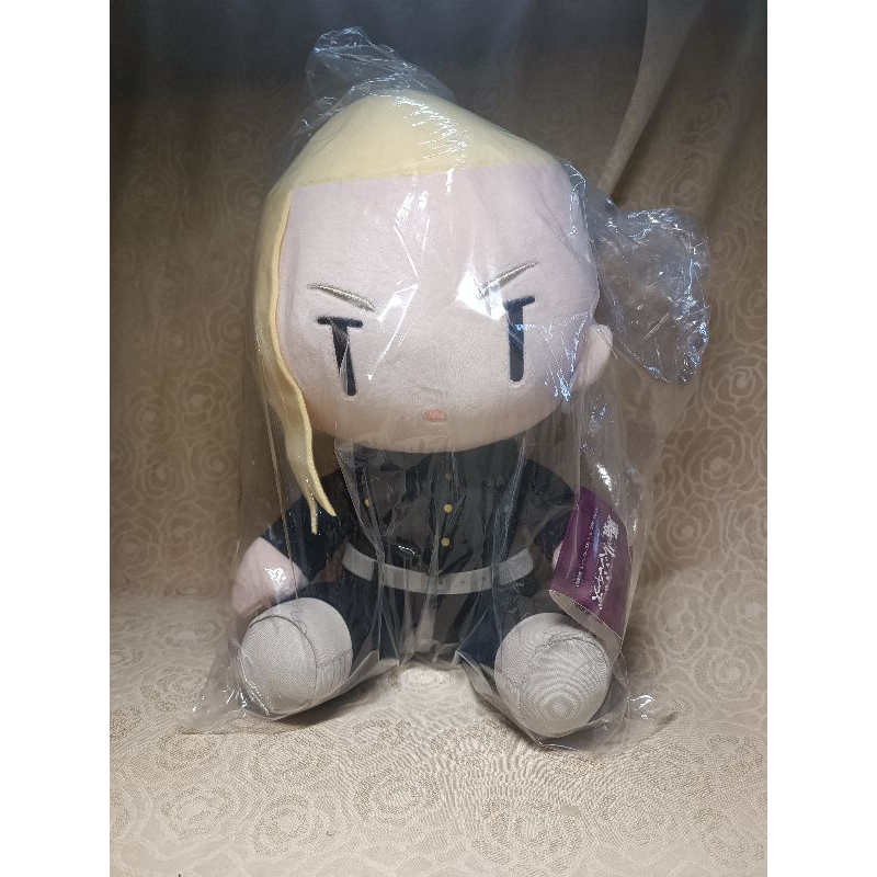 TAITO 日版 東京復仇者 龍宮寺堅 BIG 坐姿娃娃 兇表情 Draken 堅仔 副總長 景品 玩偶