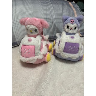 [夾太多]18CM 美樂蒂 酷洛米 騎車車 三麗鷗 絨毛玩具 玩偶 娃娃