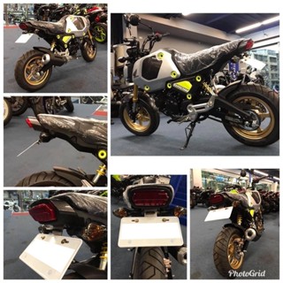 【泰格重車】Honda MSX Grom 21~23 後牌架 短牌架 鬍鬚牌 MSX 三代專用款 鬍鬚短牌