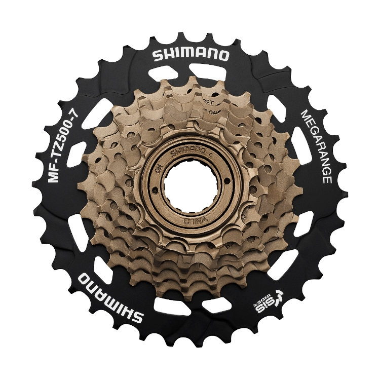 SHIMANO 七速鎖牙式定位飛輪 14-34T