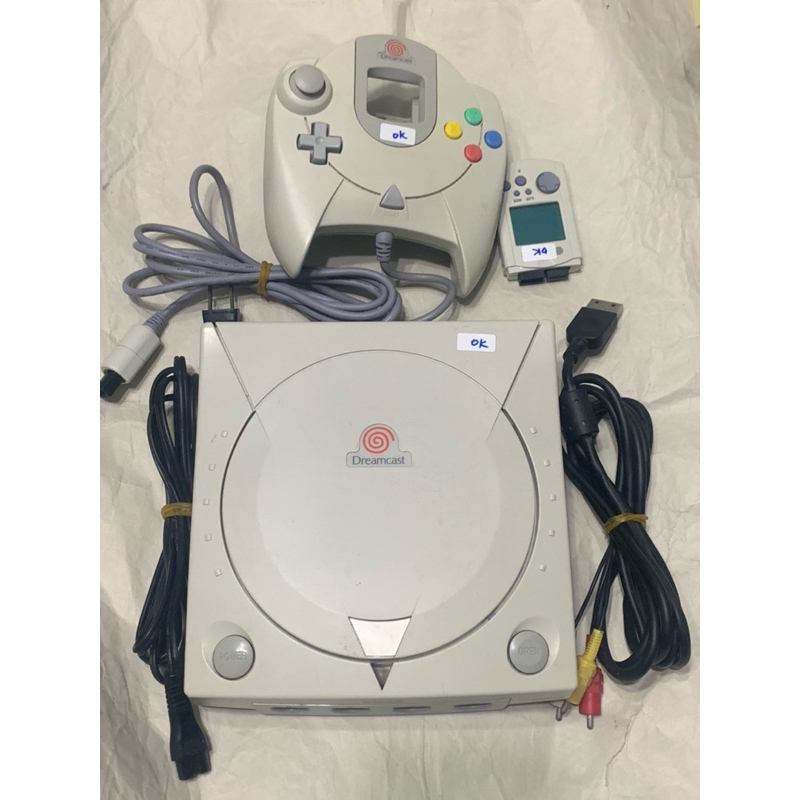 Dreamcast  DC SEGA 世嘉 整套 搖桿 記憶卡 日規 主機