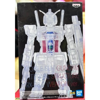 鋼彈 RX78 40週年 透明款 代理版 景品 INTERNAL STRUCTURE RX-78-2 Ver 現貨當天發
