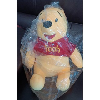 雷標 Disney 迪士尼 小熊維尼 Winnie the Pooh 坐姿 維尼 16吋 絨毛娃娃 布偶 玩偶