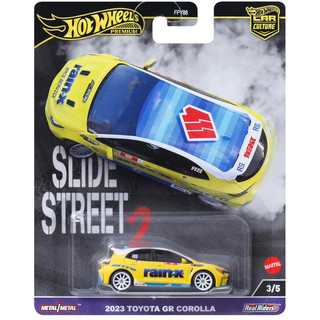 風火輪 Hot Wheels 金標膠胎 SLIDE STREET II 23 TOYOTA GR COROLLA
