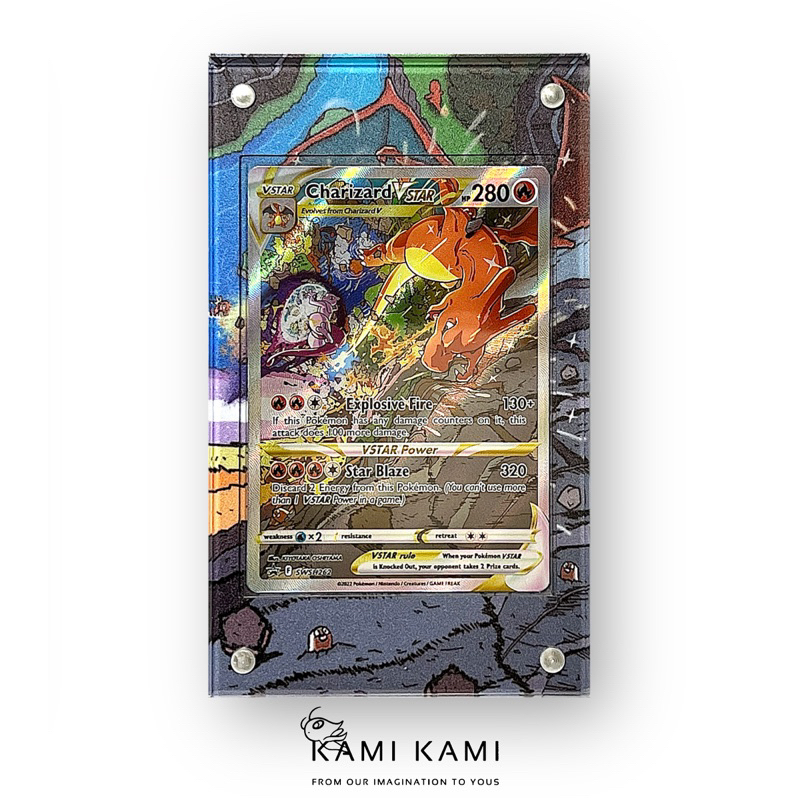 (不含卡片)噴火龍vstar專屬卡磚預訂 #ptcg #噴火龍異圖 #噴火龍vstar #噴火龍vstar異圖
