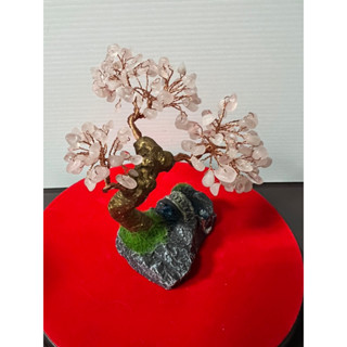 🍀🍀🍀景觀 水晶發財樹 - 粉水晶 招正桃花 /紫水晶/粉晶/DIY 療癒放空小物 財位交換禮物生日禮物限量