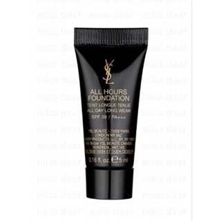 （全新4折正品專櫃貨中文標）YSL 恆久完美無瑕持妝粉底 原價：540 LN1 LN4 5ml粉底液 名模肌密光燦水凝露