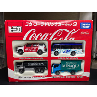 盒組 ） Tomica 可口可樂 Coca Cola 多美小汽車 SET 多美 可樂 巴士 油罐車