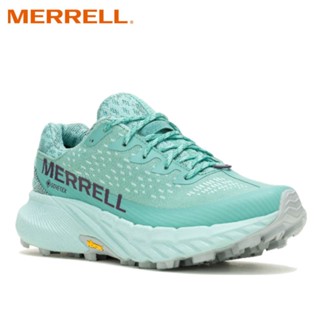 【MERRELL 美國】AGILITY PEAK 5 GORE-TEX 女款防水越野登山鞋 薄荷綠 ML068258