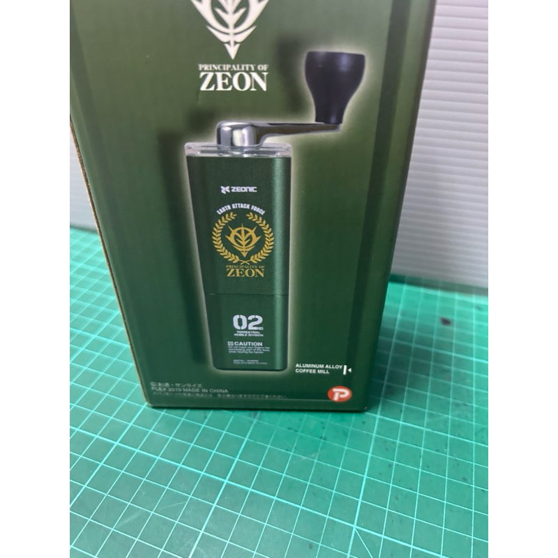 二手 Hario 限量版 機動戰士鋼彈 吉翁公國 鋁合金手搖磨豆機