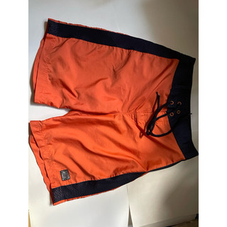 活力橘 海灘褲 made in Taiwan nss 短褲 男女皆可 north shore surf hawaii
