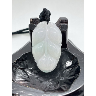 天然翡翠 緬甸玉 葉子 冰糯種 甜果綠色 a貨 真品 全新 完美 現貨 玉石 玉牌 玉佩 玉墜 玉飾