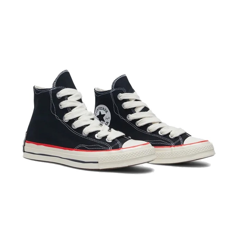 CONVERSE 男女高筒帆布鞋-A09139C 寬鞋帶 KARINA 塗鴉草稿 CHUCK 70 大鞋標