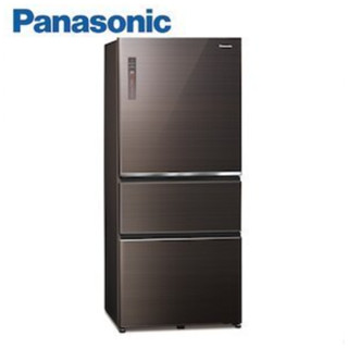 限時優惠 私我特價NR-C611XGS-T【Panasonic國際牌】 610公升 玻璃三門冰箱 曜石棕