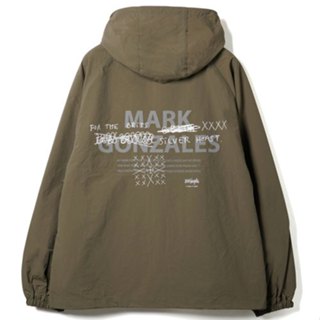 MARK GONZALES 2H5-14845-41 REFLECTIVE JACKET 反光 連帽 風衣外套 (軍綠)