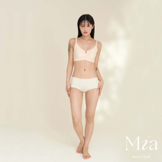 【Mia Boutique】MOUSSE BRA｜紗紗慕斯小V紗高支撐調整無痕無鋼圈內衣