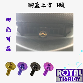 【瘋螺絲】MMBCU曼巴專區★ 原廠胸蓋上螺絲組 ★64正鈦/ 鈦合金螺絲 / 出貨附發票★ 四色可選