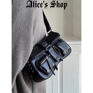 🩶Alice’s Shop🩶高級感街頭個性皮革機車包/腋下包