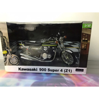 二手拆檢 AUTOMAXX Kawasaki 900 Super 4 (Z1) 1/12 機車模型