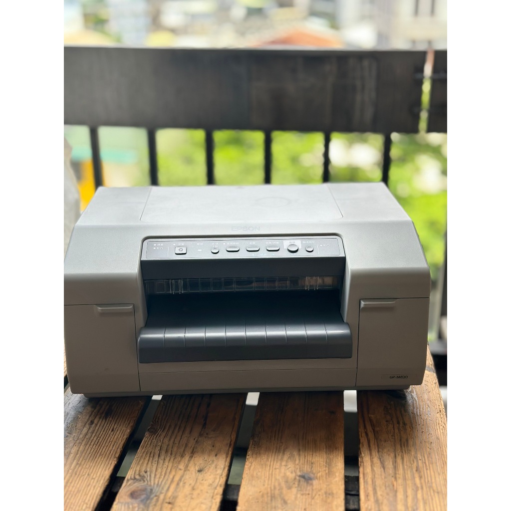 *診所用藥袋機、辦公用支票機、標籤機*EPSON GP-M830連續報表黑白噴墨印表機 原價180000元/福利品