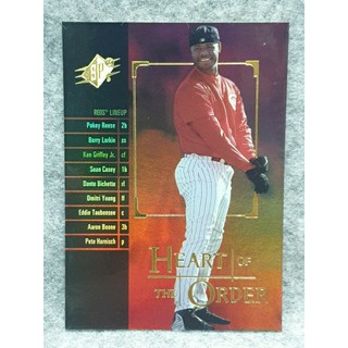 2000 SPx Heart of the order Ken Griffey Jr Cincinnati Reds