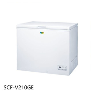 SCF-V210GE【SANLUX臺灣三洋】208公升變頻冷凍櫃