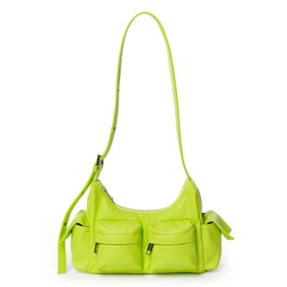 【SAMO ONDOH】Pocket Mug Bag M - nappa neon green 臺灣唯一正版代理 現貨