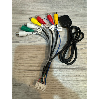 安卓機 RCA 影音線 重低音線 喇叭線 安卓機 影像輸出 輸入線 AV線 音源輸出 SIM卡盒