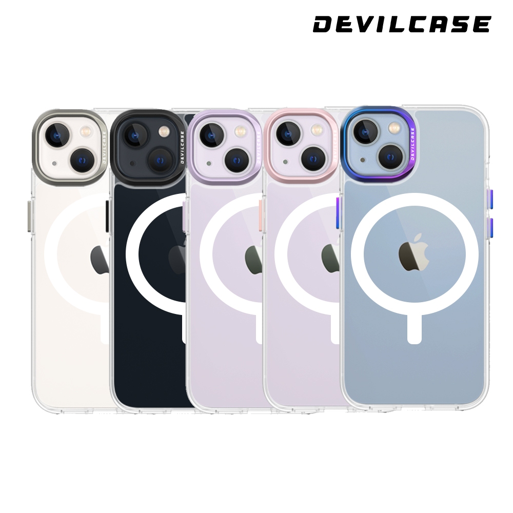 DEVILCASE iPhone 13 / 14 6.1吋 惡魔防摔殼 標準磁吸版2 (透明 手機殼)
