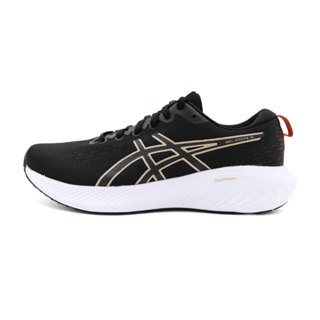 Asics GEL-Excite 10 黑白 網布 休閒 慢跑鞋 男款 B5412【新竹皇家1011B600-010】