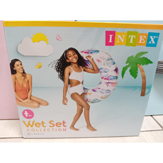(只要$130) INTEX 58263 雙手把彩色充氣游泳圈 坐圈 浮圈 夏天玩水/游泳/戲水