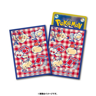 寶可夢 PTCG 日版 皮卡丘 愛心 卡套 造型卡套 第二層 64張