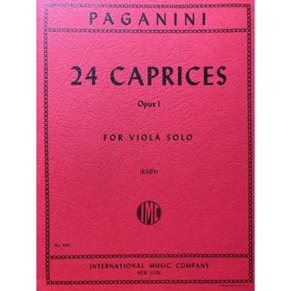 【599免運費】Paganini：24 Caprices, Opus 1 / IMC405