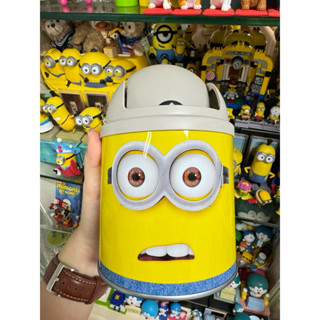 🔥二手 私訊誠可議🔥 環球 MINIONS 小小兵 神偷奶爸 桌上型 垃圾桶 餅乾罐