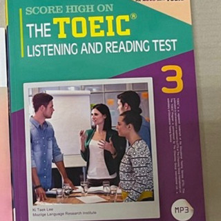 score high on the toeic listening and reading test 3新多益題庫