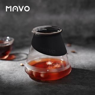 MAVO 晶芝咖啡分享壺 手沖咖啡下壺 家用耐熱玻璃咖啡器具