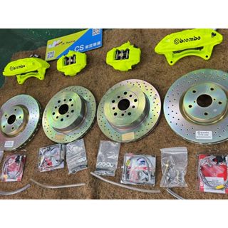 SUBARU車系 86 用 STI 式 直上BREMBO 卡鉗 四活塞 煞車組 豐年俐公司貨– 車宮保修 5家直營店