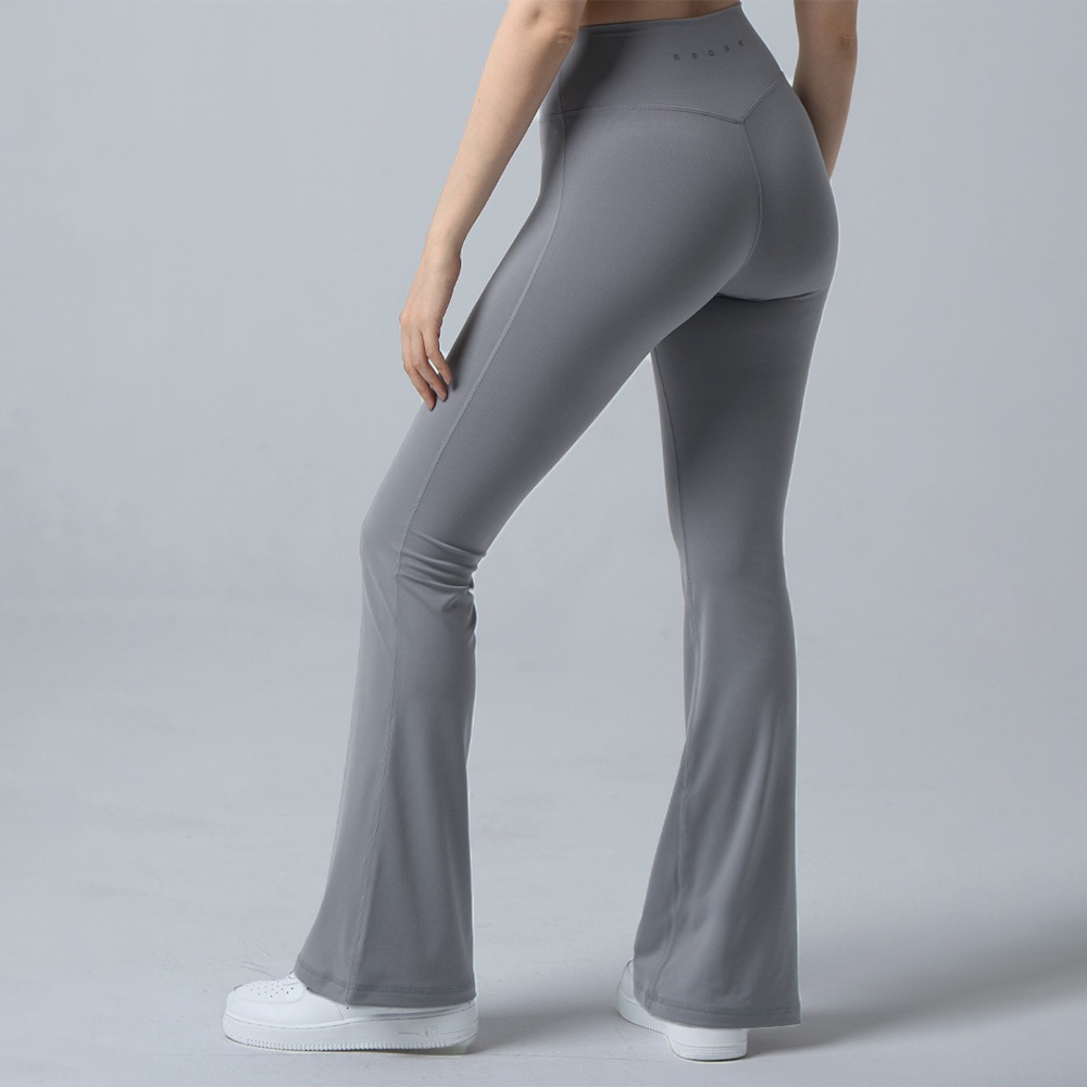 AROAK Doux™ 裸感高腰纖瘦喇叭瑜珈褲【YB12】