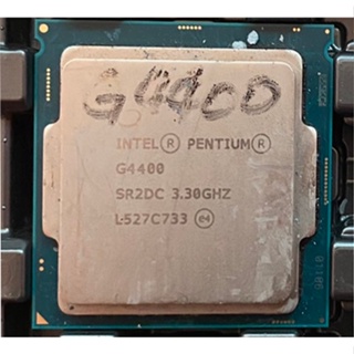 Intel Pentium G4400 3.3G / 3M 1151 六代 雙核處理器 SR2DC