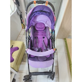 Aprica Luxuna CTS 前瞻系列 夢幻紫 挑高型嬰幼兒雙向推車😊