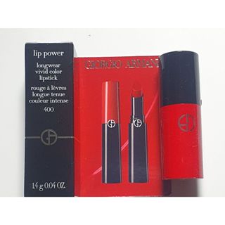 ◇*☆╮限量,《特價120元/個》╭☆*◇ GIORGIO ARMANI絲緞訂製唇膏#400 1.4g
