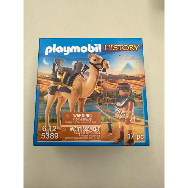 Playmobil 摩比 5389 戰士與駱駝 埃及 駱駝 動物 沙漠