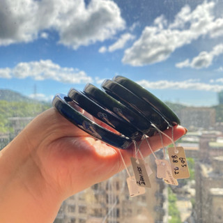 🧚‍♀️旺小妞🧚‍♀️天然新疆和田玉 塔青方鐲 玉鐲 手鐲59-61